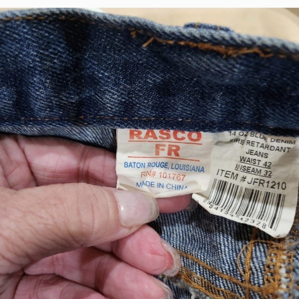 Rasco Relaxed Fit Men's Blue Jeans